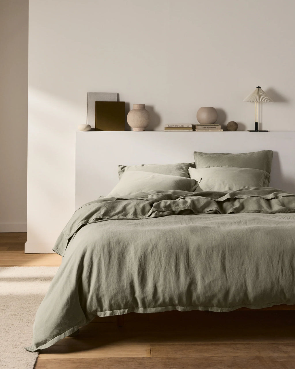 PureLuxe® Linen Tencel Bed Sheet Set 5