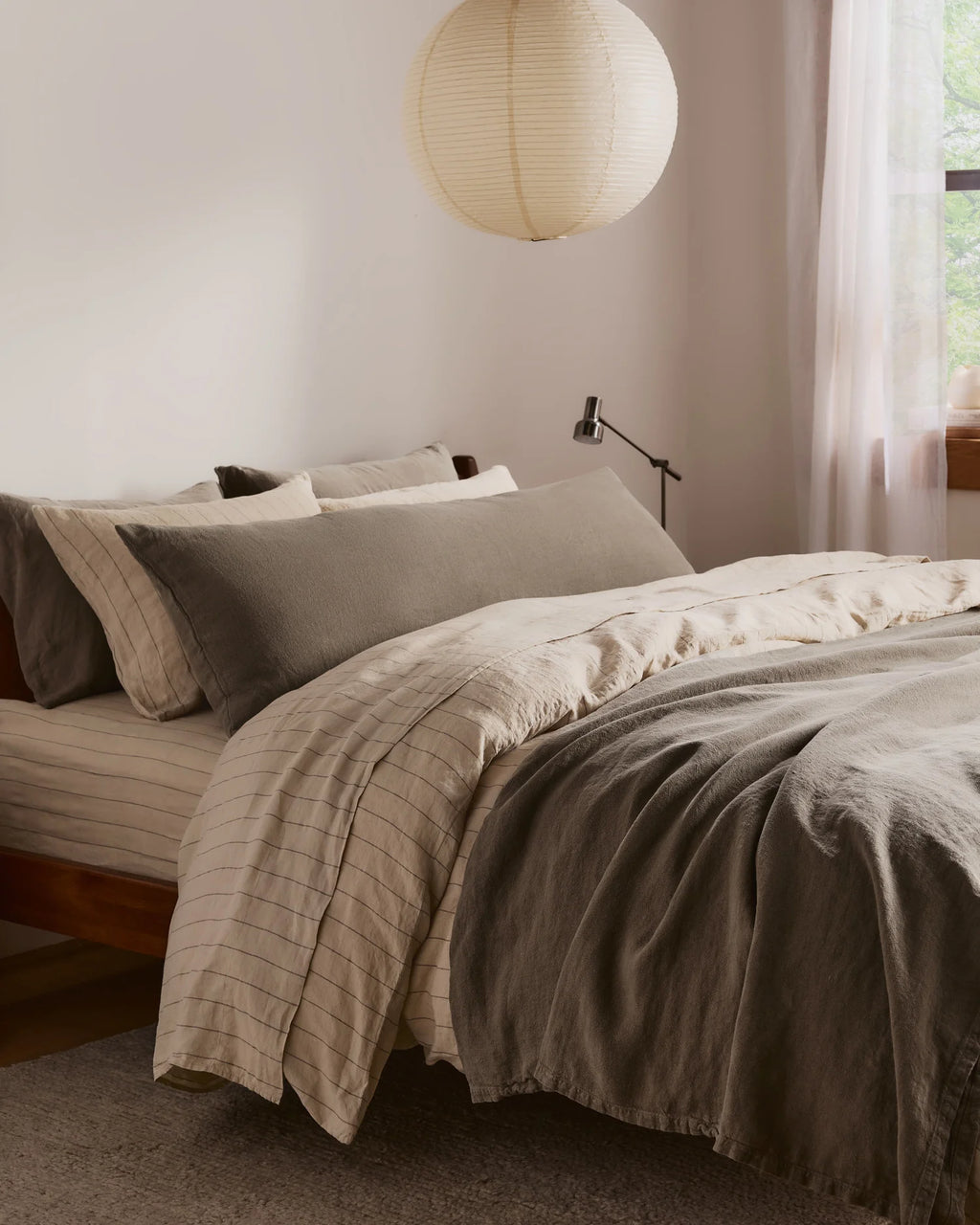 PureLuxe® Linen Bed Sheet Set 1