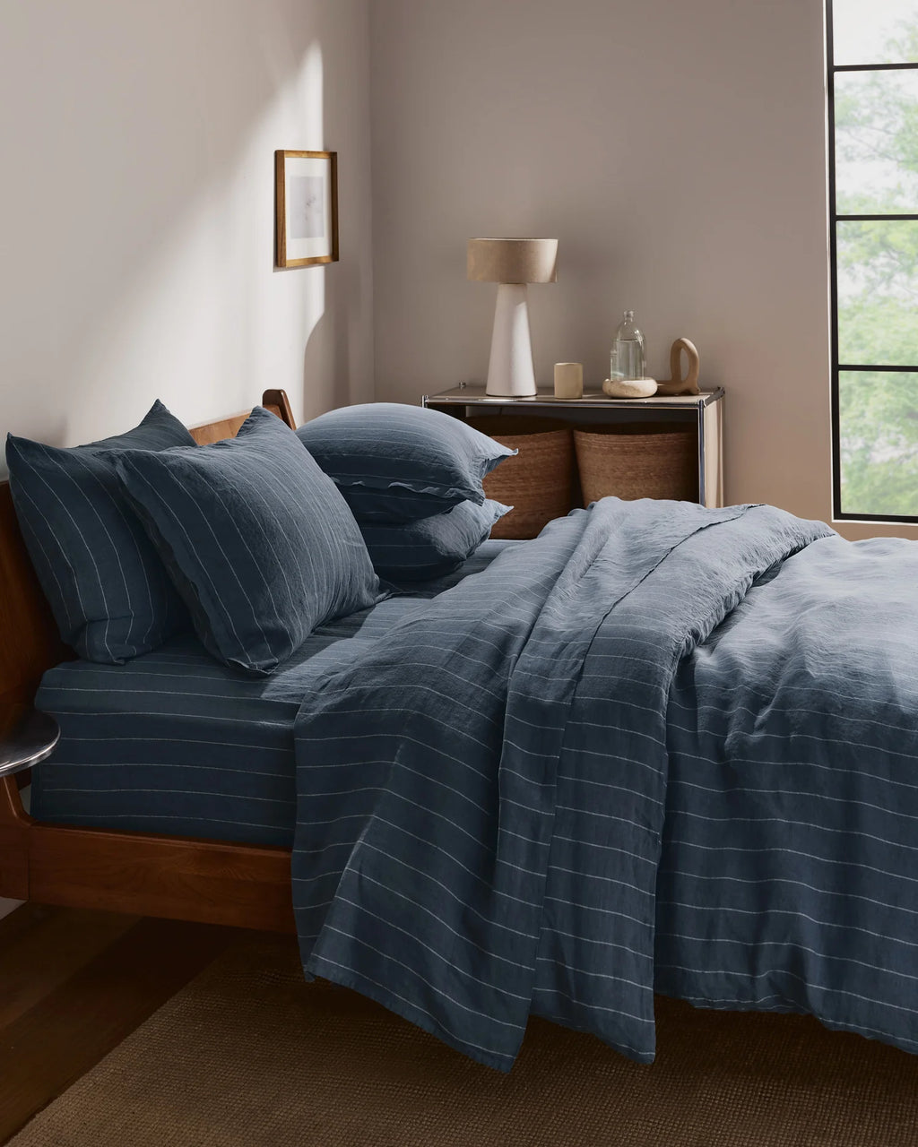 PureLuxe® Linen Bed Sheet Set 2