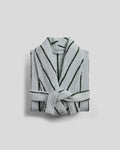 PureLuxe® Turkish Cotton Stripe Robe 1